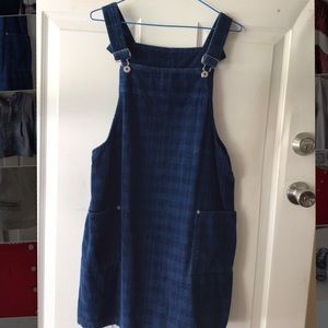 Corduroy Overall Dress